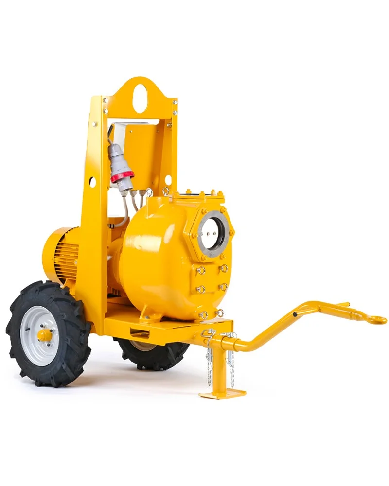 Gelbe Industriemaschine von Miat Trading und Miat Technologie